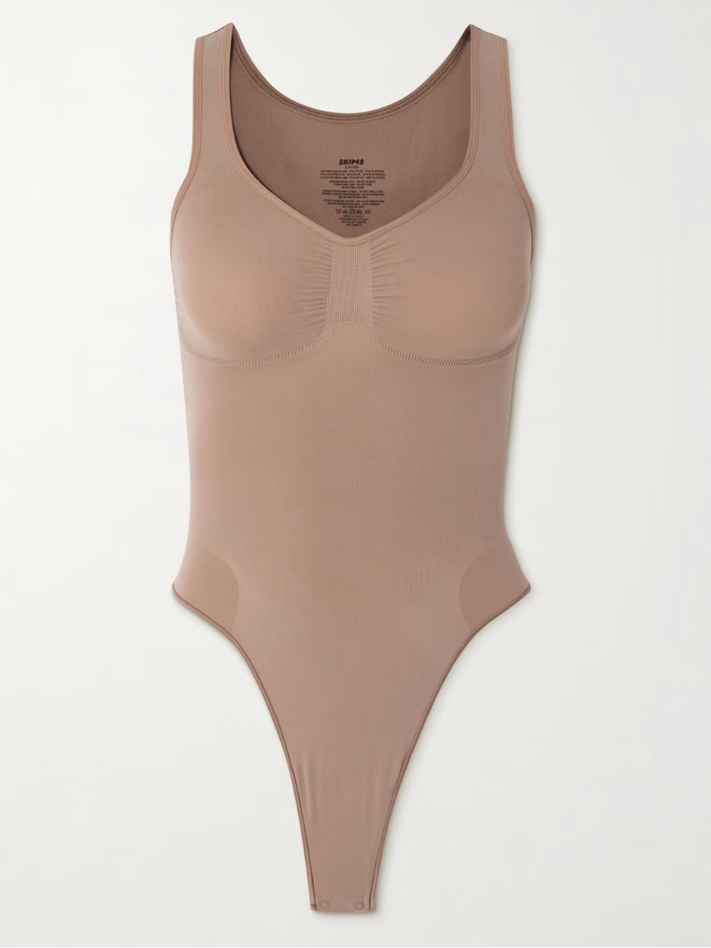NWOT SKIMS Seamless Sculpt Scoop Neck Thong Bodysuit